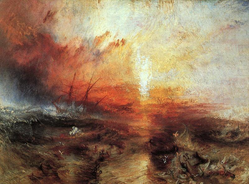 Joseph Mallord William Turner The Slave Ship china oil painting image